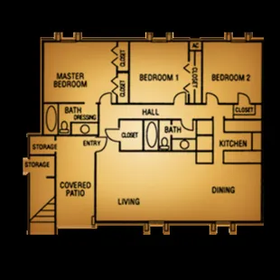 Huge 3 bedroom two bath 1240 square feet.