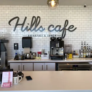 Hills Cafe Drink Area