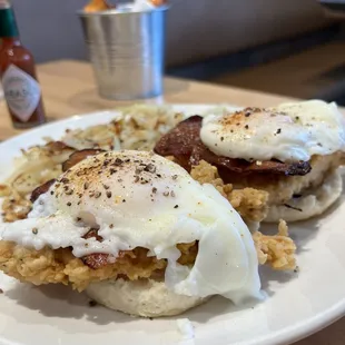 Fried Chicken Benedict