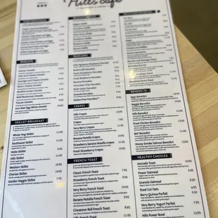 menu, sushi and sashimi