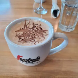 A lovely cafe mocha!