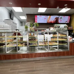 When you enter Hills donuts, everything is baked fresh daily.