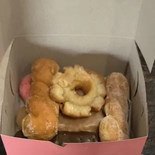 Assorted donuts