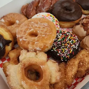 Beautiful Donut Assortment