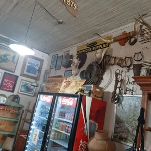 various items on display