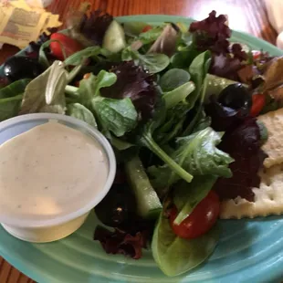 House   salad very nutritious.