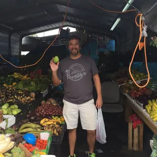 Caveman discover with T shirt.