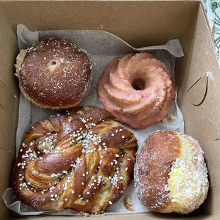 Assorted baked goods