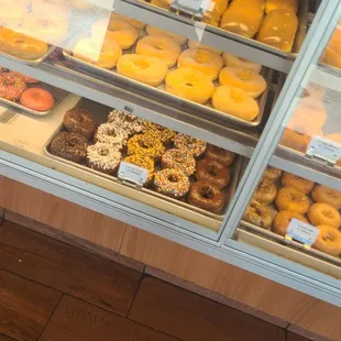 a variety of doughnuts