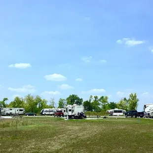 RV park camping ground.   8/11/18