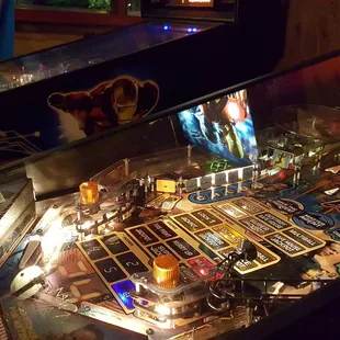 Score thousands and millions of points on one of our two pinball machines. You&apos;ll feel like you earned it.