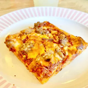 Slice of Cheese &amp; Sausage