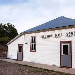 The Hillside Hall is a local venue that can be rented for weddings and events at willowvaleevents.com