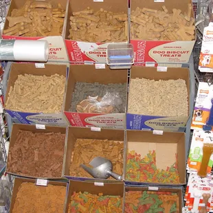 Grain-free dog biscuits and treats