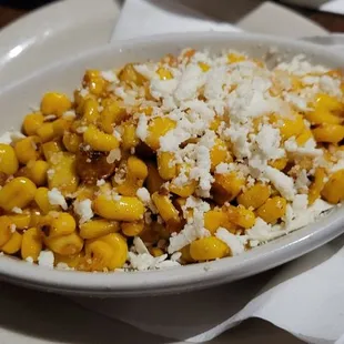 Street corn so delicious.