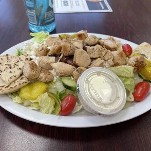 Greek chicken salad