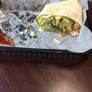 Grilled Chicken Caesar Wrap