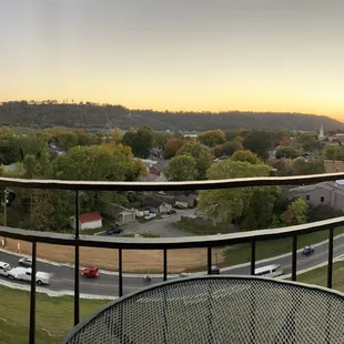 Balcony panoramic view