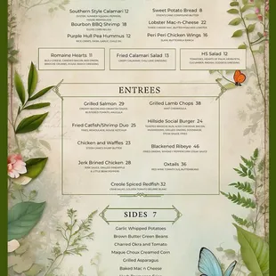 DINNER MENU