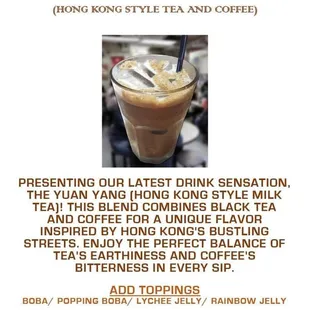 Yuan-Yang Tea (Hong Kong Style Milk Tea)
