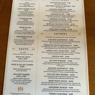 5/8/23 menu