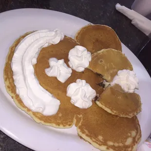 Minnie Mouse pancakes