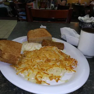 I got the sausage...should have gotten the bacon though.