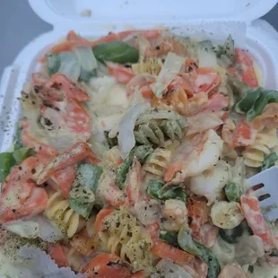 Shrimp Rasta Pasta