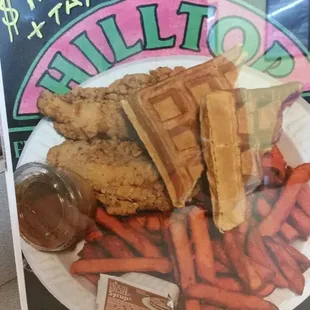 Chicken and Waffles