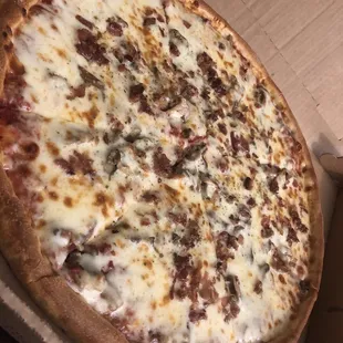 a pizza in a box