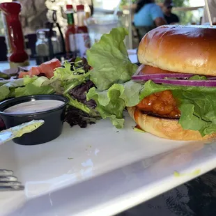 Orange Chicken Sandwich