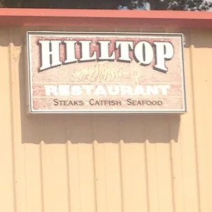 a sign on the side of a building