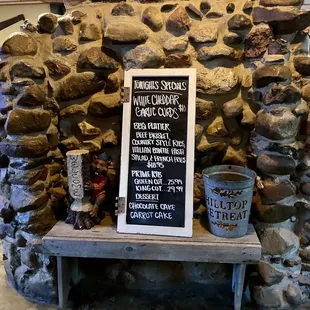 Daily specials