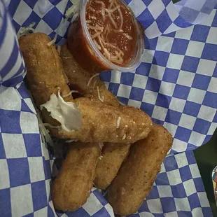 Mozzarella sticks