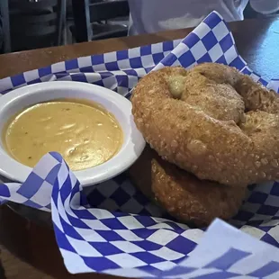 Jalapeño Cheese Stuffed Pretzels
