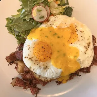 Corned Beef Hash and Eggs