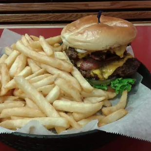 Double bacon cheeseburger