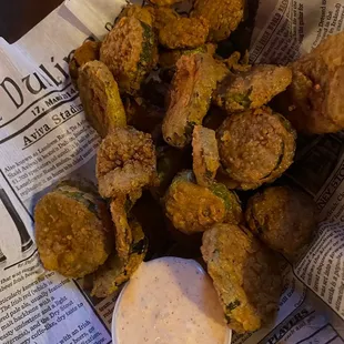 Fried pickles