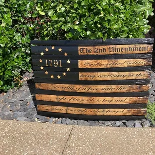 Black out edition 2nd Amendment Flag that you can purchase here. Booth #1969, Row 1