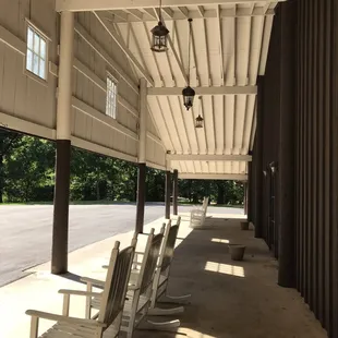 Front porch of Hillwood venue