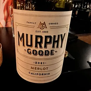 I never drink merlot. Except this one lol