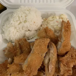 Chicken Katsu plate