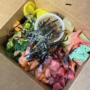 box of food