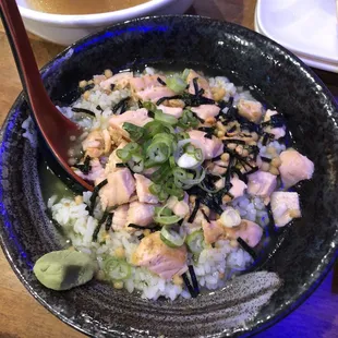 Salmon ochazuke