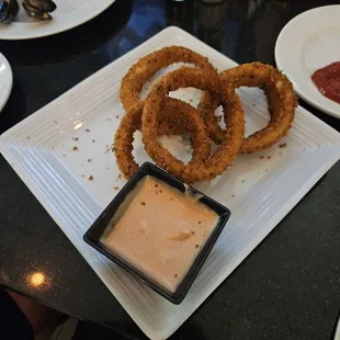 The BEST onion rings!!! We are in awe of how this food is!