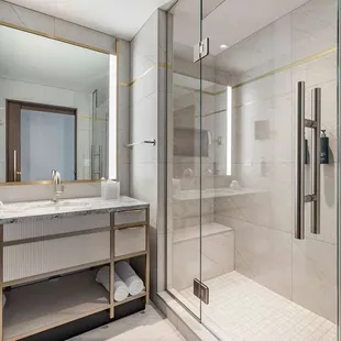 Guest room bath