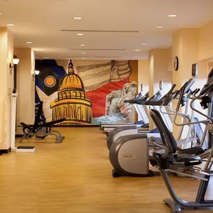 Health club  fitness center  gym