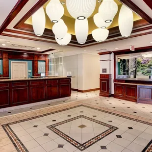 Guests are welcomed by a friendly staff and a speedy check-in.