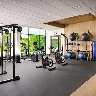 Health club  fitness center  gym