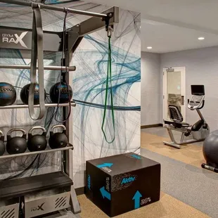 Health club  fitness center  gym